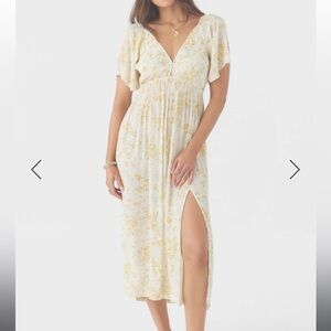 O’Neill Women’s Floral MIDI Dress size small